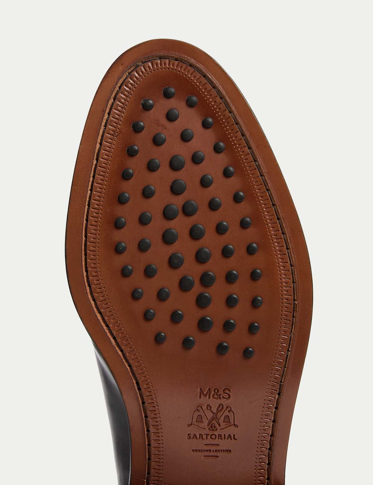 Men's Wide Fit Leather Derby Shoes - Black | SAVINTARI