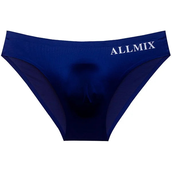 Men's Sexy Transparent Breathable Comfortable 3D Ice Silk Underwear - Black | SAVINTARI