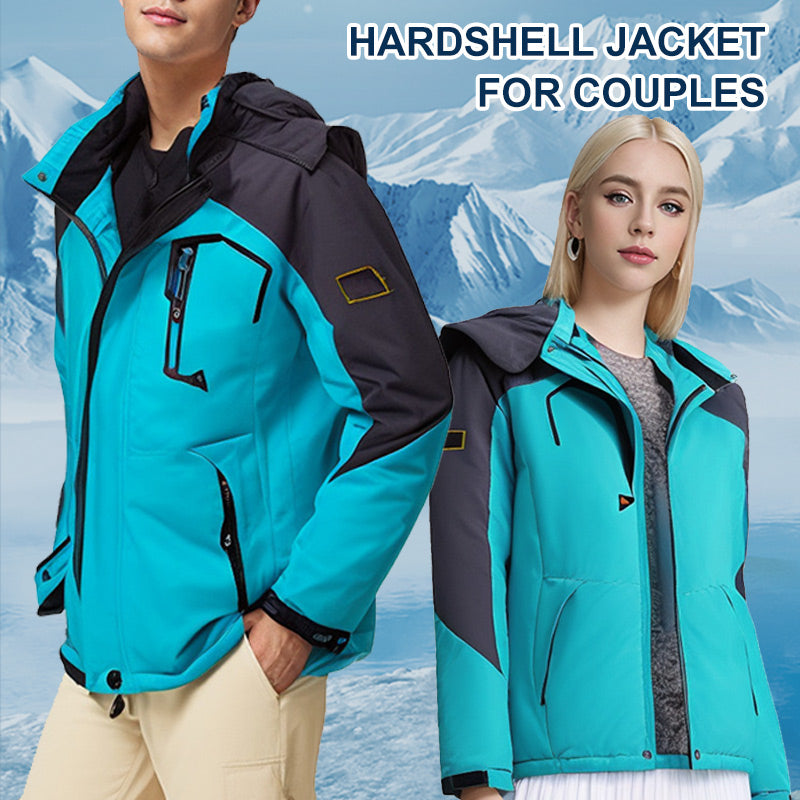 Men's The perfect Christmas gift for your family Waterproof Ski Jacket for - Black-Men | SAVINTARI
