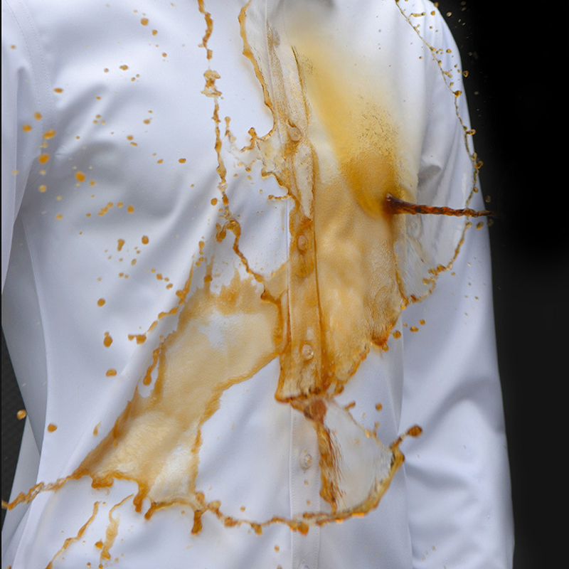 Men's Summer Hot Sale Business Shirt with Triple Protection - White | SAVINTARI