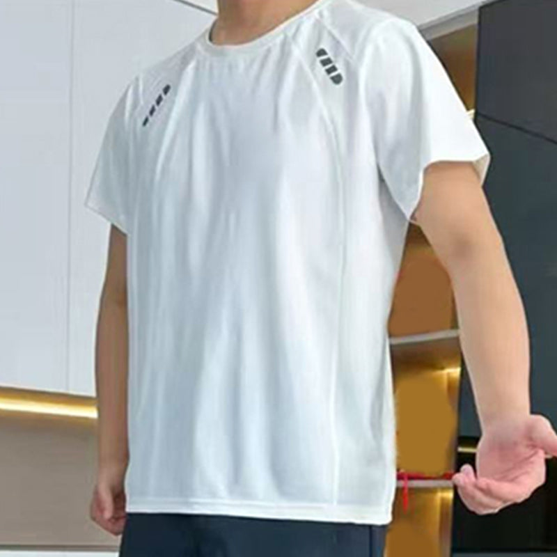 Men's Light Casual T-Shirt Shorts 2-Piece Set - Navy | SAVINTARI