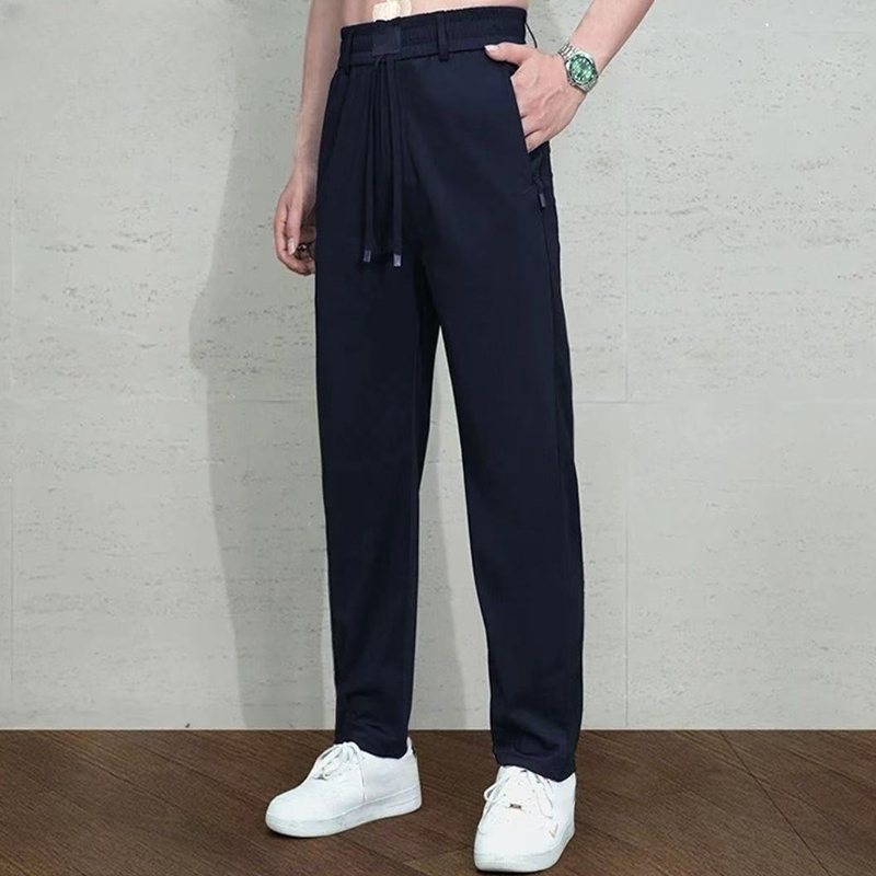 Men's Cool Comfort Casual Pants - Black | SAVINTARI