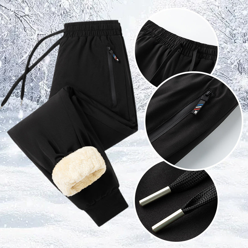 Men's ️Early Winter Sale: 65 - Black - Cuffed | SAVINTARI