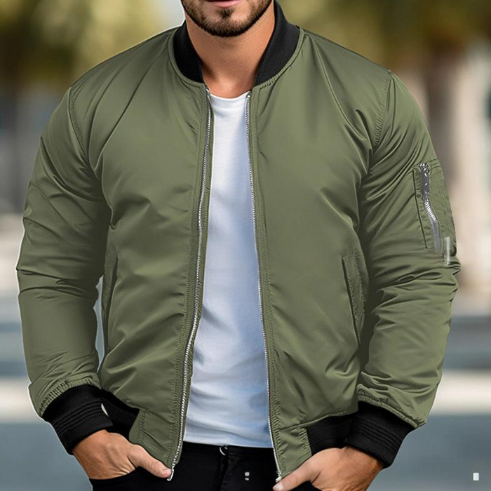 Men's Casual Layer - Green | Men's Seasonal Edit | SAVINTARI