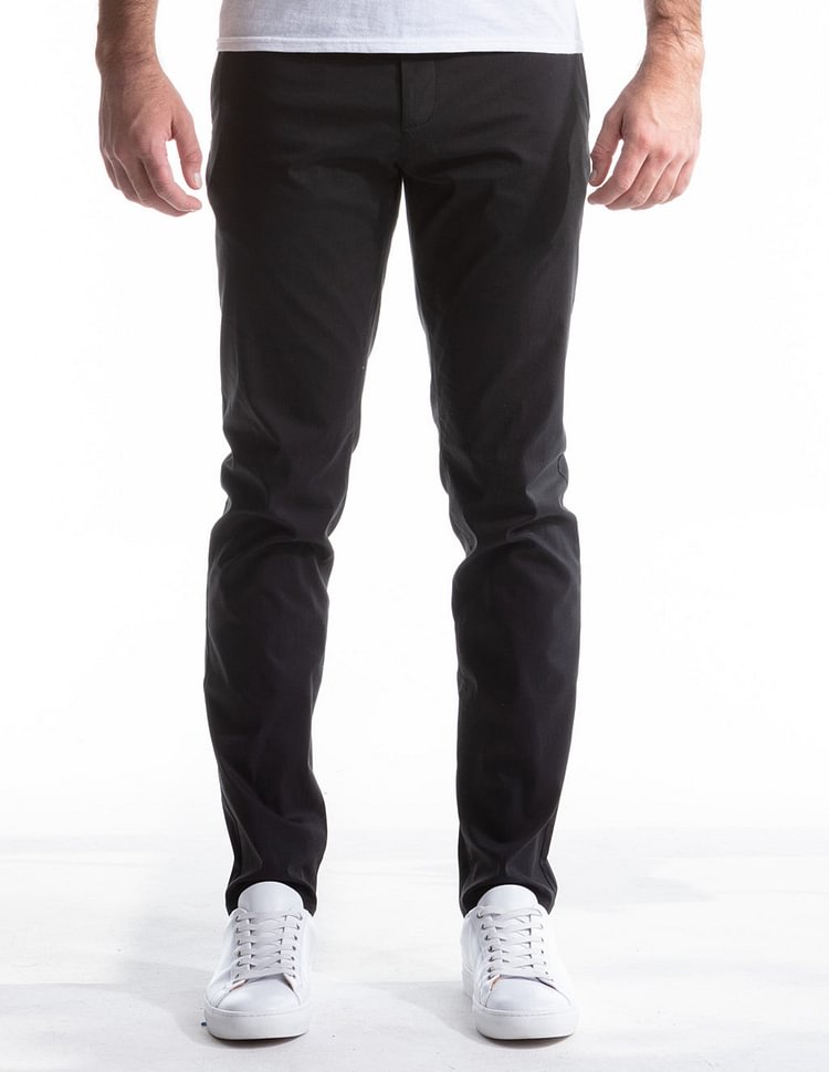 Men's Casual Stretch Khakis - Driftwood Khaki | SAVINTARI