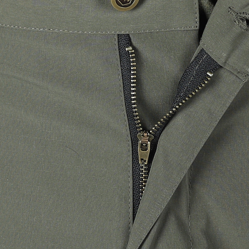 Men's Breathable Cargo Pants - Black | SAVINTARI