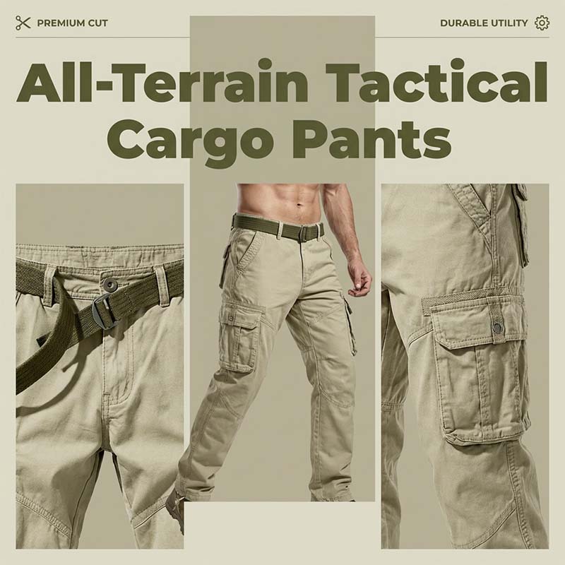 Men's 50 - Khaki | SAVINTARI
