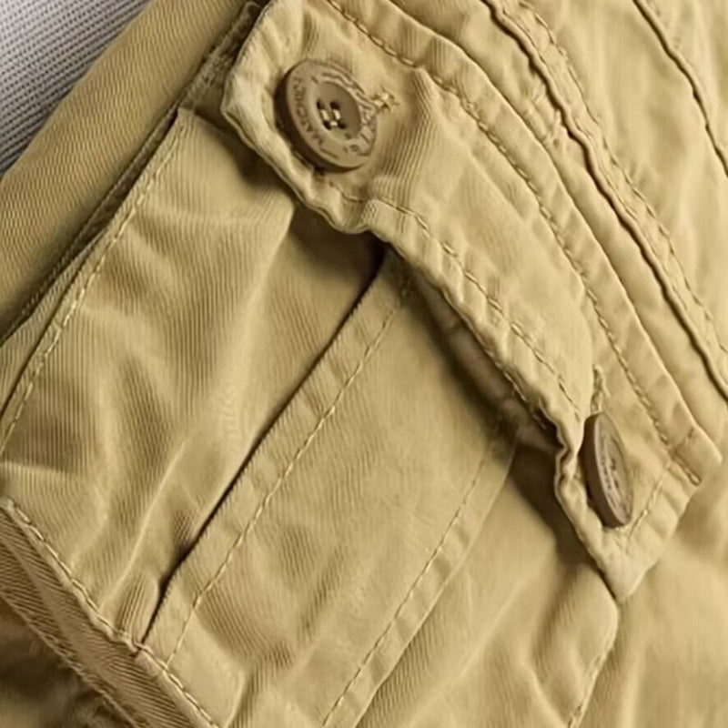 Men's ⏳Time-Limited Special⏰ Classic Multi-Pocket Cargo Pants - Khaki | SAVINTARI