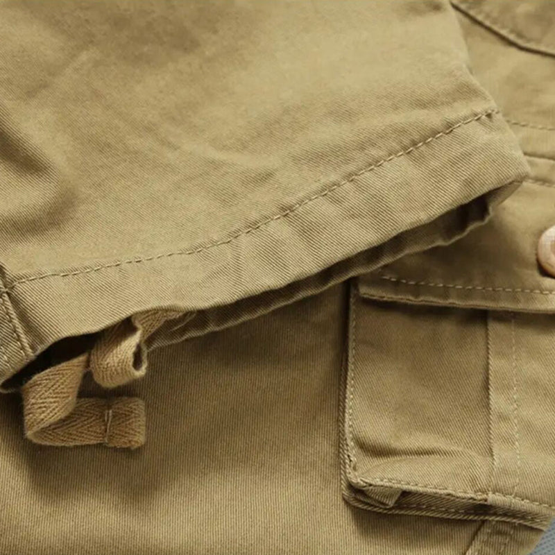 Men's ⏳Time-Limited Special⏰ Classic Multi-Pocket Cargo Pants - Khaki | SAVINTARI