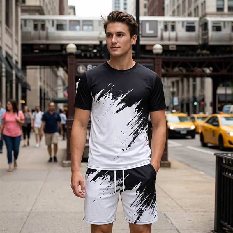 Men's LIMITED-TIME 50 - Black-White | SAVINTARI